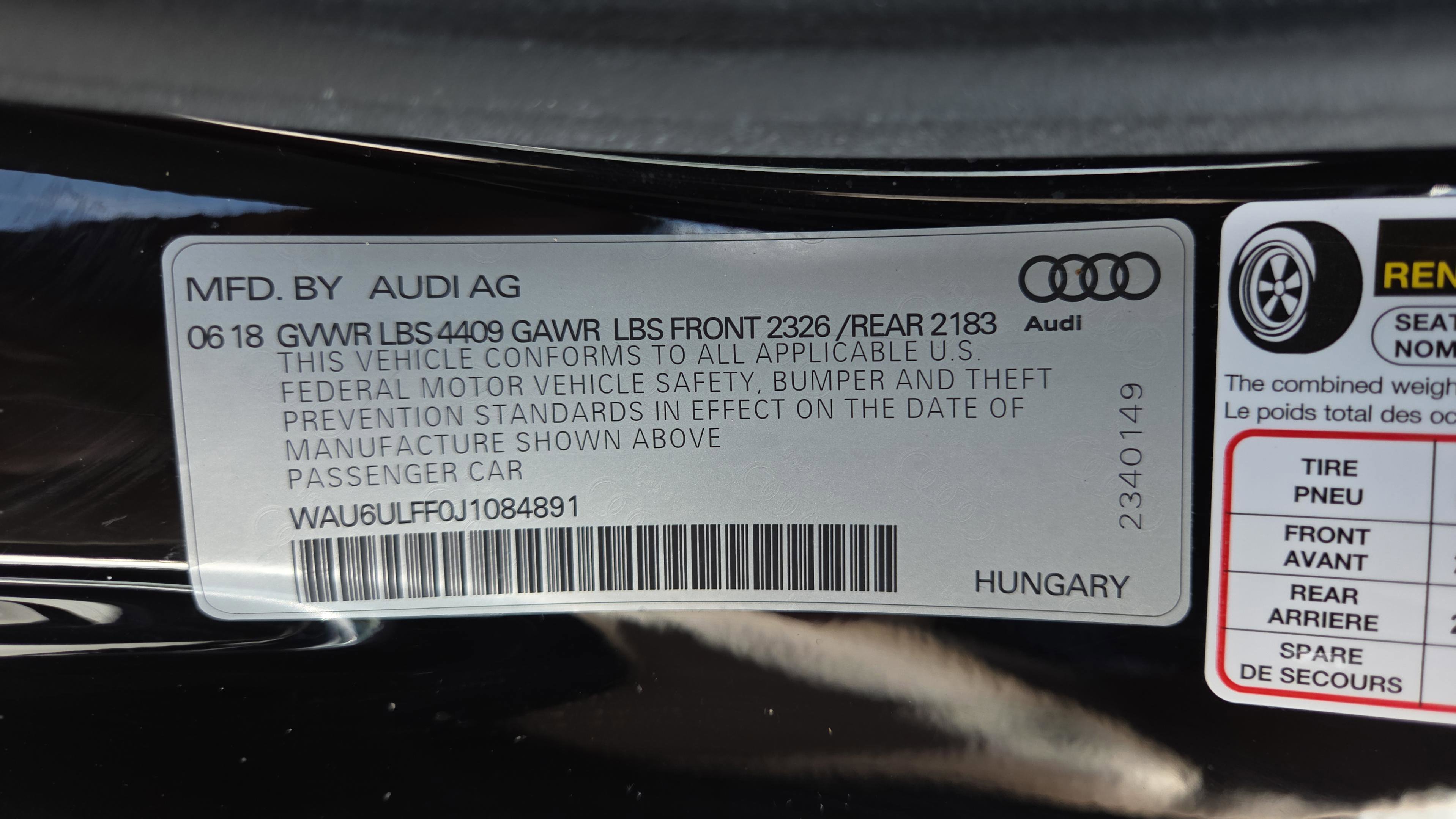 Used 2018 Audi A3 2.0T Premium image 30