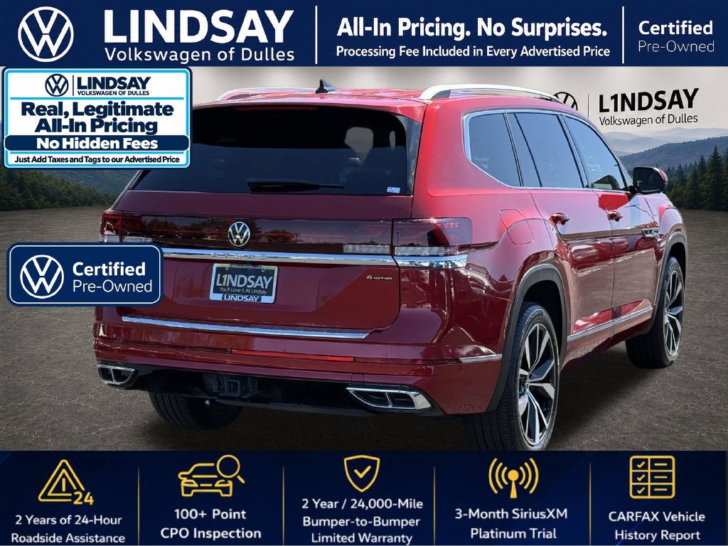 Used 2024 Volkswagen Atlas SEL Premium R-Line AWD/4WD image 8