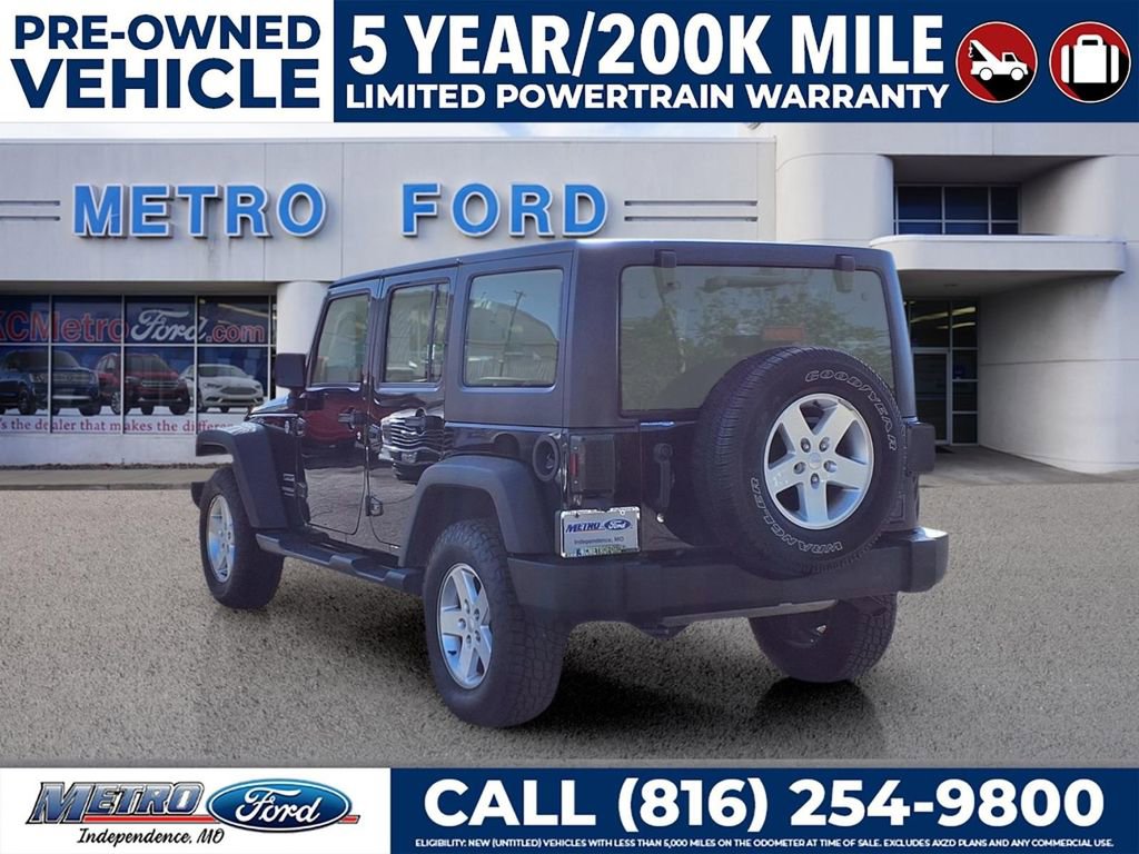Used 2016 Jeep Wrangler Unlimited Sport w/ Quick Order Package 24S AWD/4WD image 6