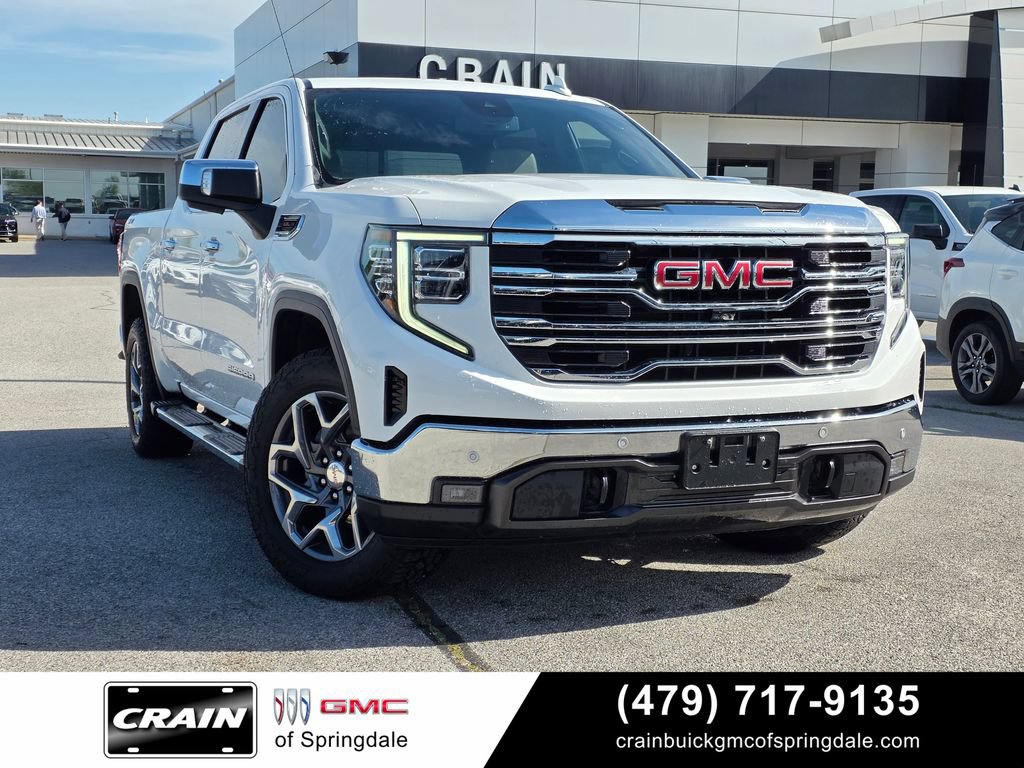 Used 2024 GMC Sierra 1500 SLT w/ SLT Premium Plus Package AWD/4WD image 1