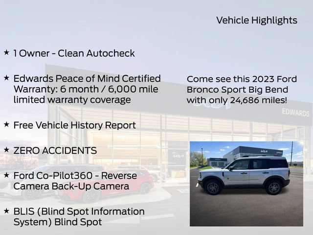 Used 2023 Ford Bronco Sport Big Bend AWD/4WD image 10