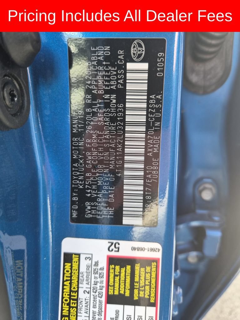 Used 2020 Toyota Camry SE FWD image 14