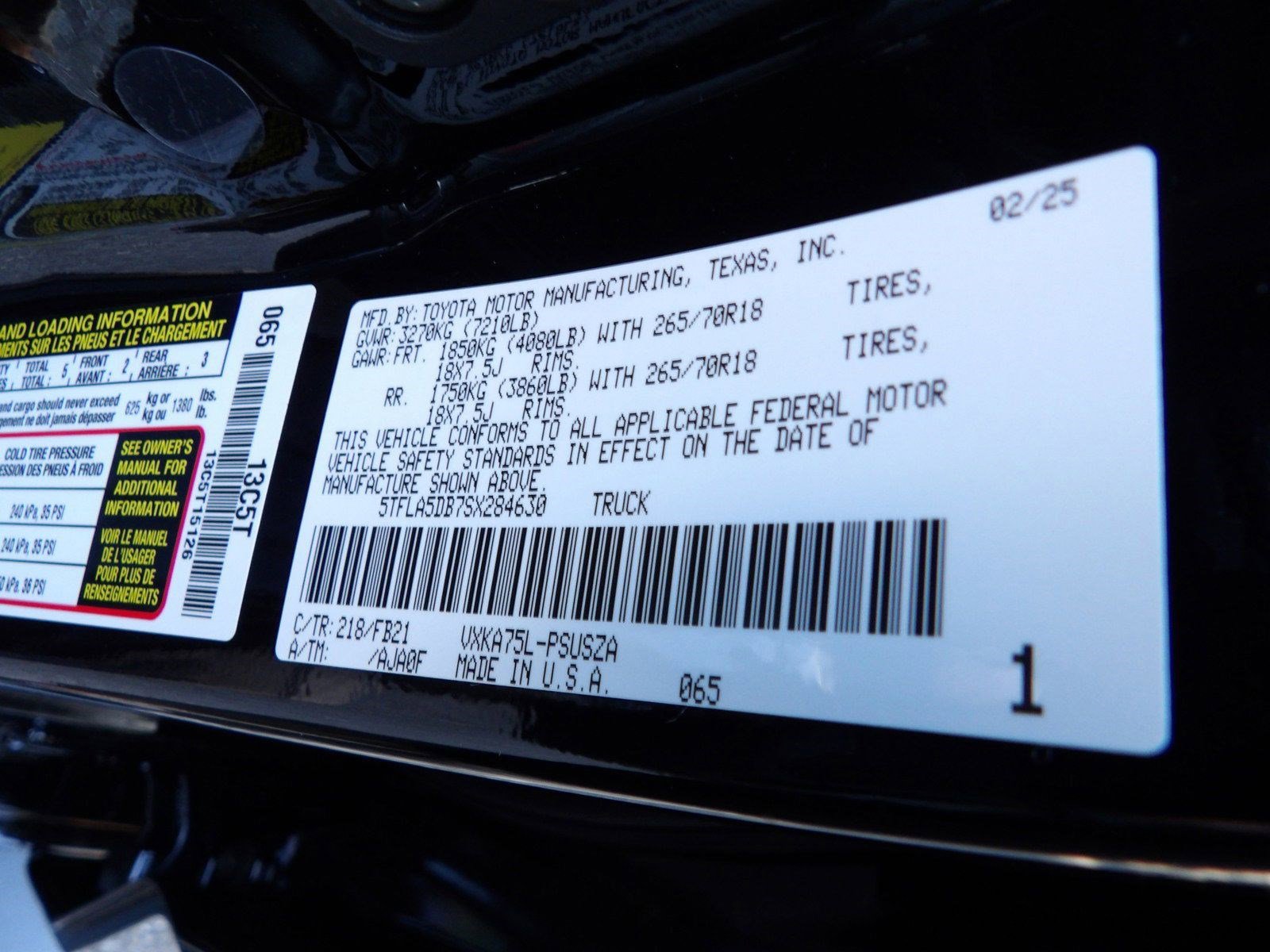 New 2025 Toyota Tundra SR5 image 18
