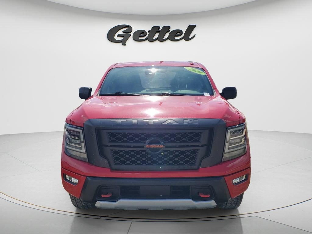 Used 2021 Nissan Titan PRO-4X w/ Off Road Protection Package AWD/4WD image 2