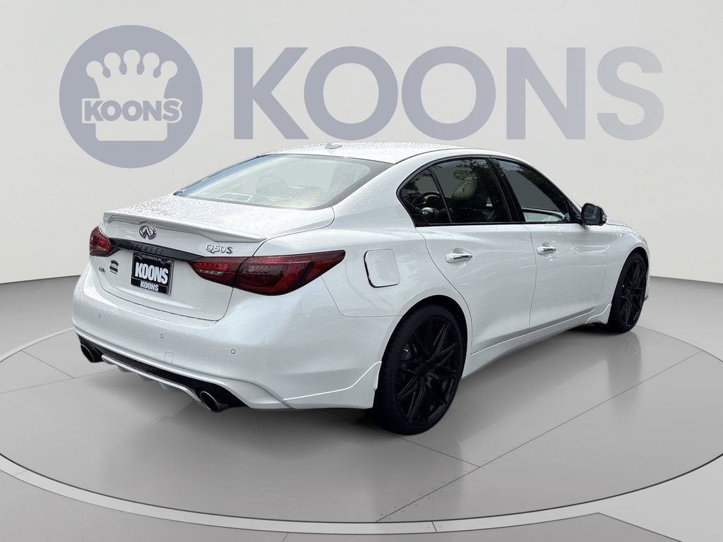 Used 2021 INFINITI Q50 Red Sport 400 w/ Proactive Package AWD/4WD image 7