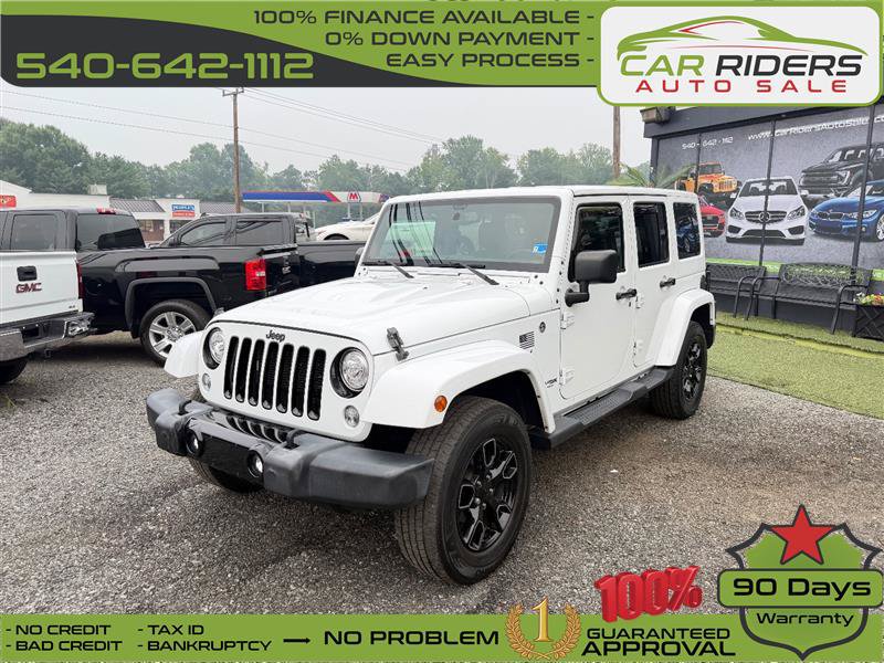 Used 2018 Jeep Wrangler Unlimited Sahara AWD/4WD image 1