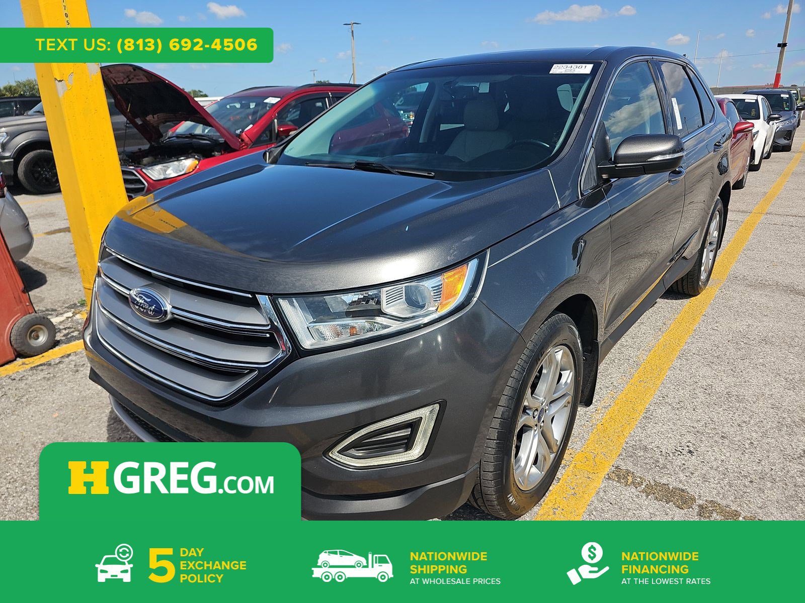 Used 2017 Ford Edge Titanium w/ Technology Package FWD image 1