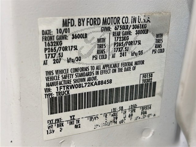 Used 2002 Ford F150 XLT image 32