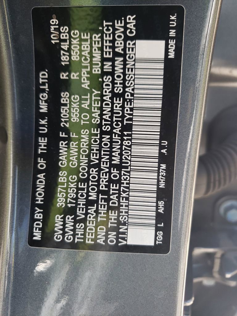 Used 2020 Honda Civic LX image 26