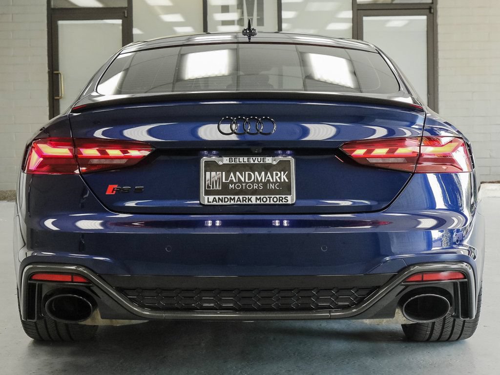 Used 2024 Audi RS 5 Sportback w/ Black Optic Carbon Package AWD/4WD image 35