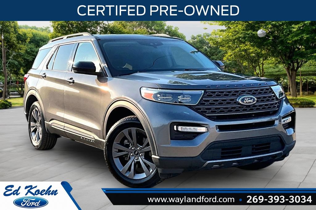 Certified 2023 Ford Explorer XLT w/ Equipment Group 202A