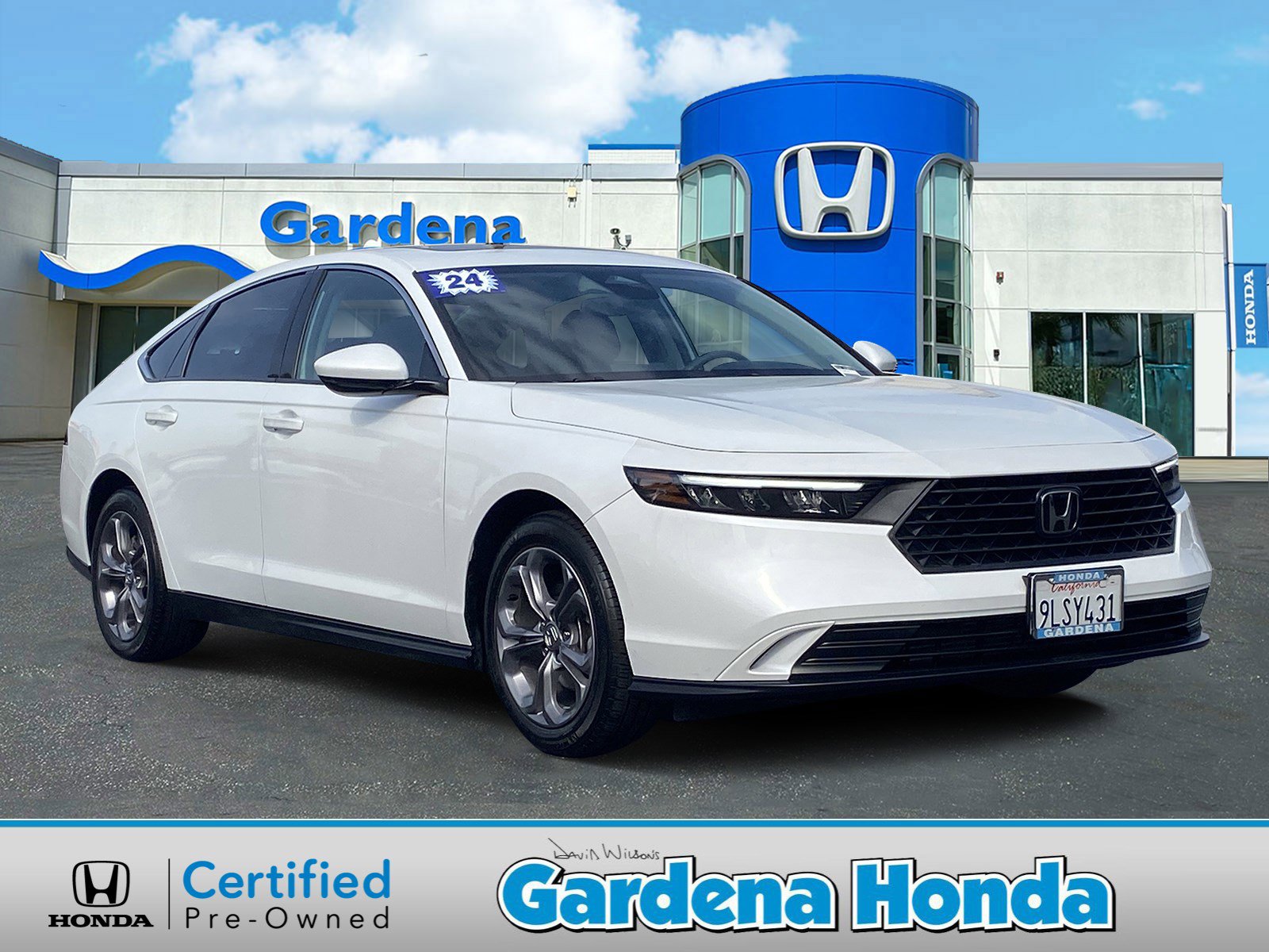 Certified 2024 Honda Accord EX image 1