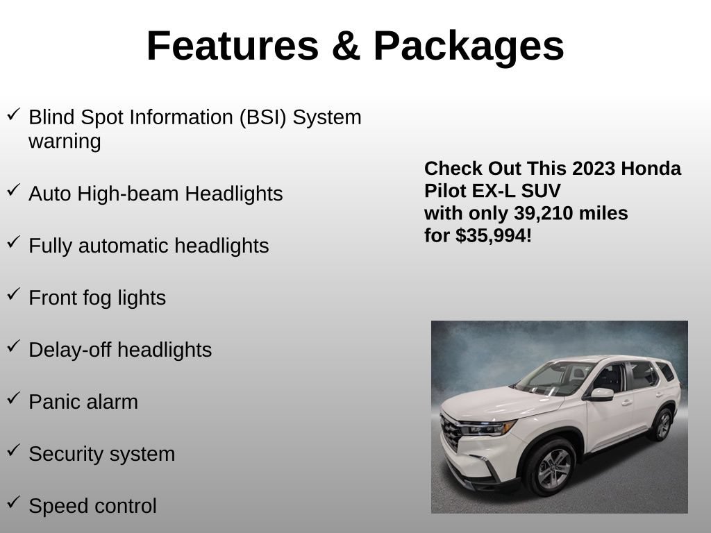 Used 2023 Honda Pilot EX-L image 20