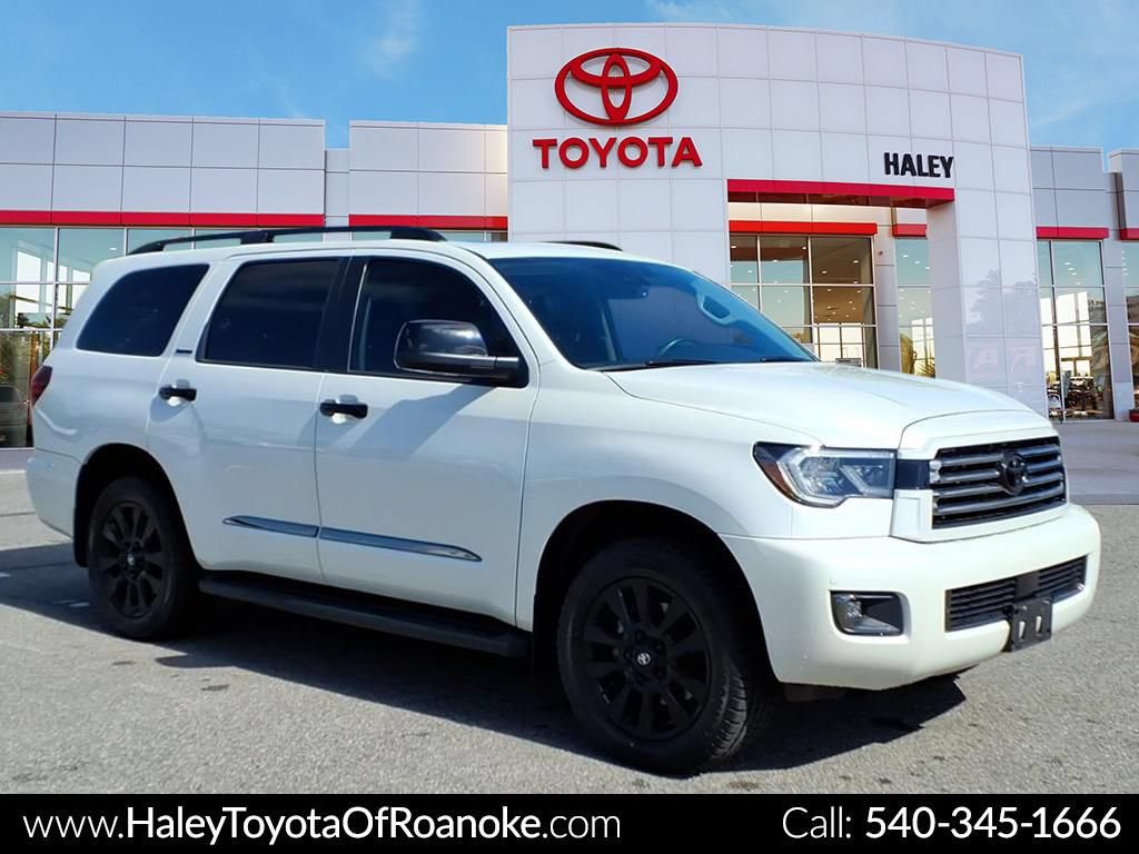 Used 2021 Toyota Sequoia Nightshade w/ Safety & Convenience Package AWD/4WD video 1