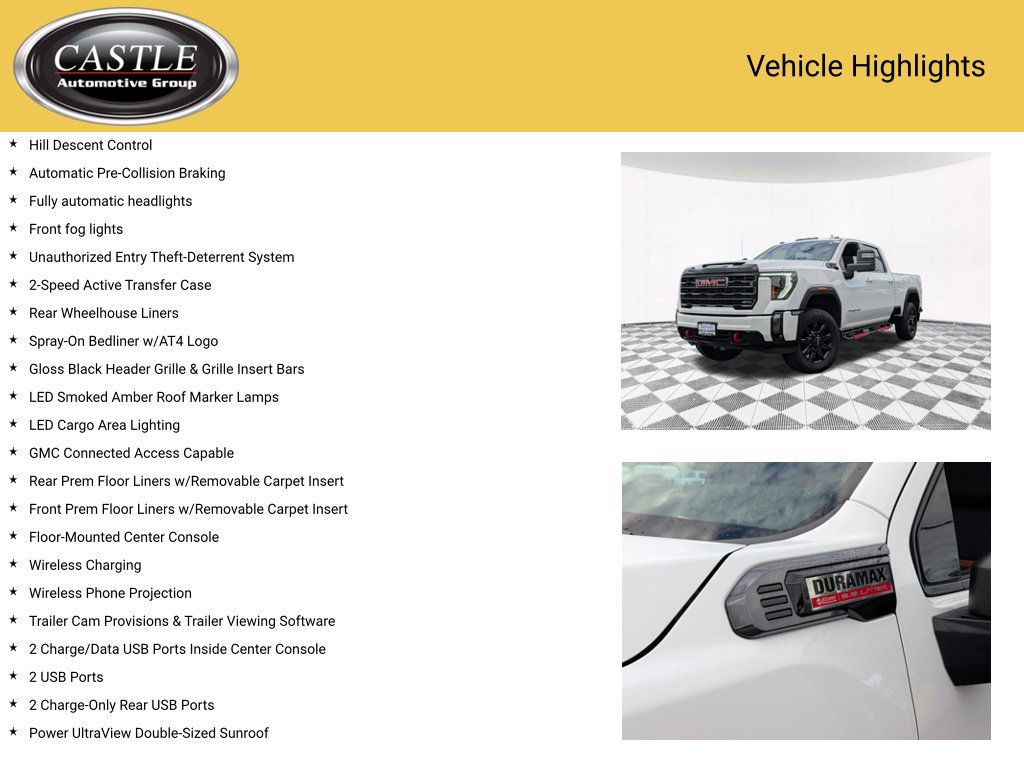 Used 2024 GMC Sierra 2500 AT4 w/ AT4 Preferred Package AWD/4WD image 13