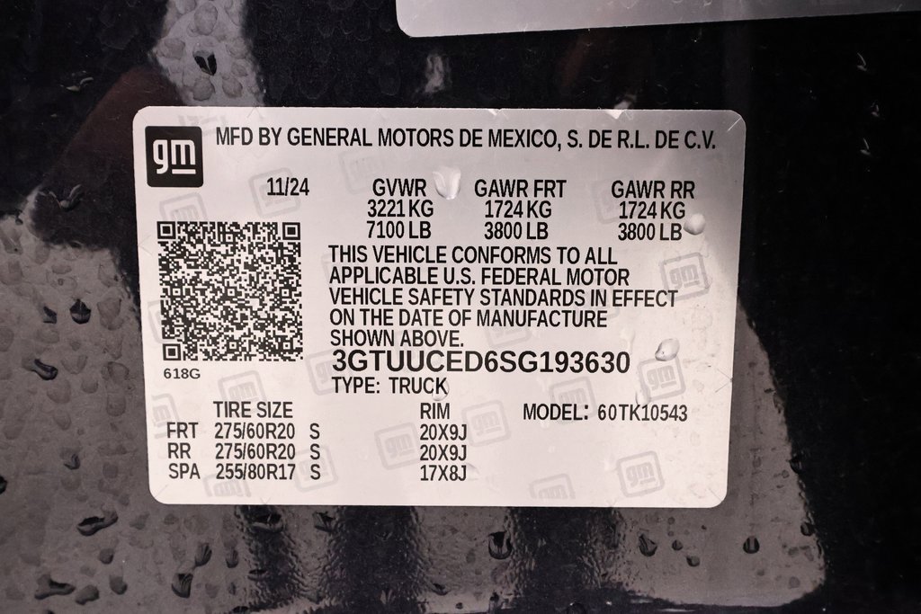 Used 2025 GMC Sierra 1500 Elevation w/ Elevation Premium Package image 47