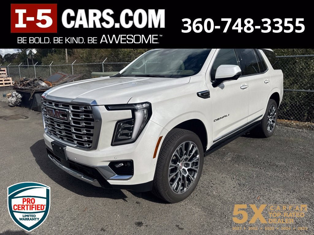 Used 2025 GMC Yukon Denali w/ Denali Reserve Package AWD/4WD image 1