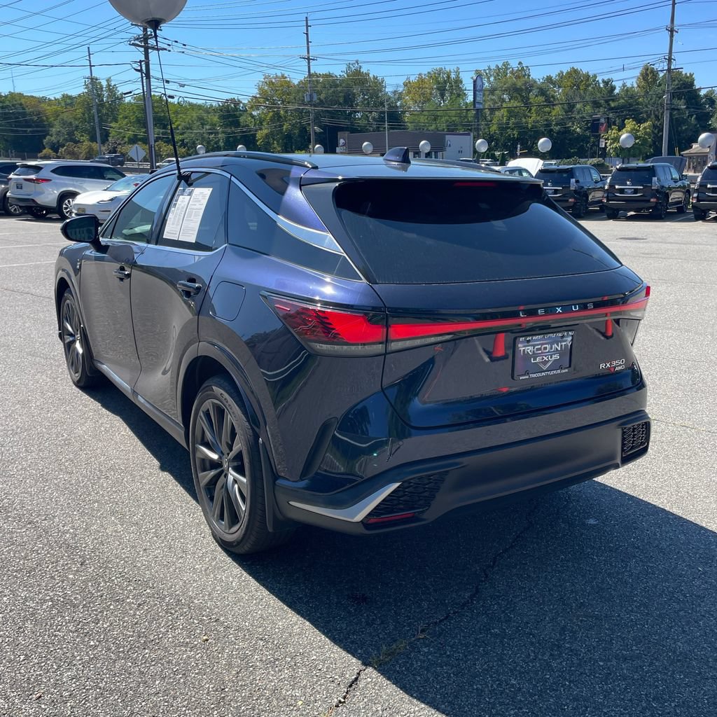 Used 2023 Lexus RX 350 F Sport w/ Accessory Package AWD/4WD image 4