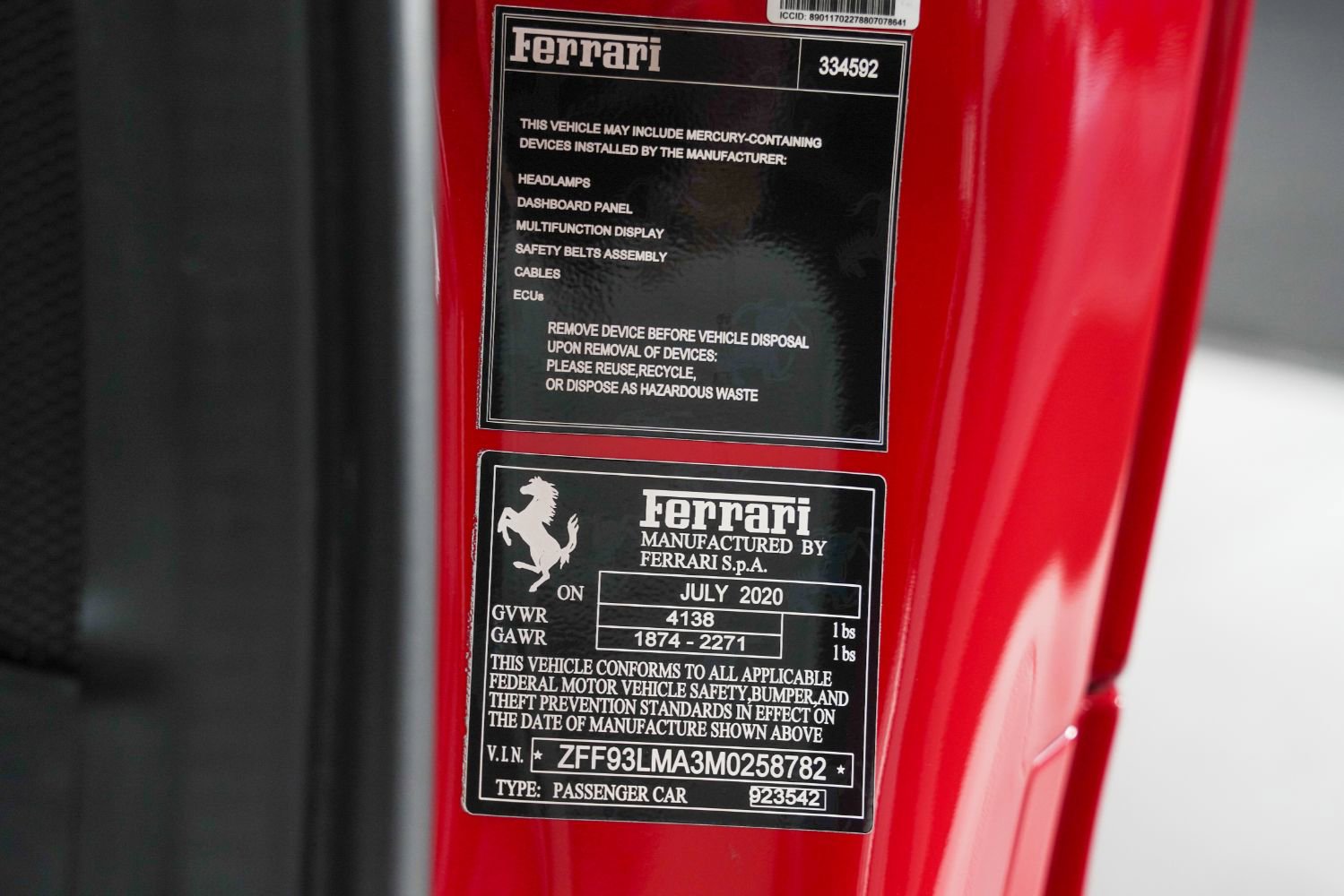 Used 2021 Ferrari F8 Tributo RWD image 52
