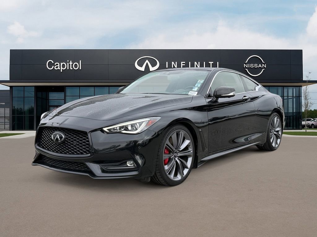 Used 2022 INFINITI Q60 Red Sport 400 w/ Carbon Fiber Package