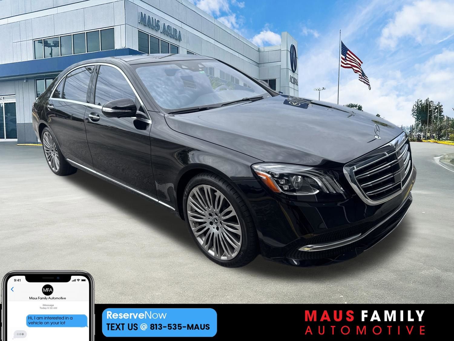 Used 2020 Mercedes-Benz S 450 Sedan image 1