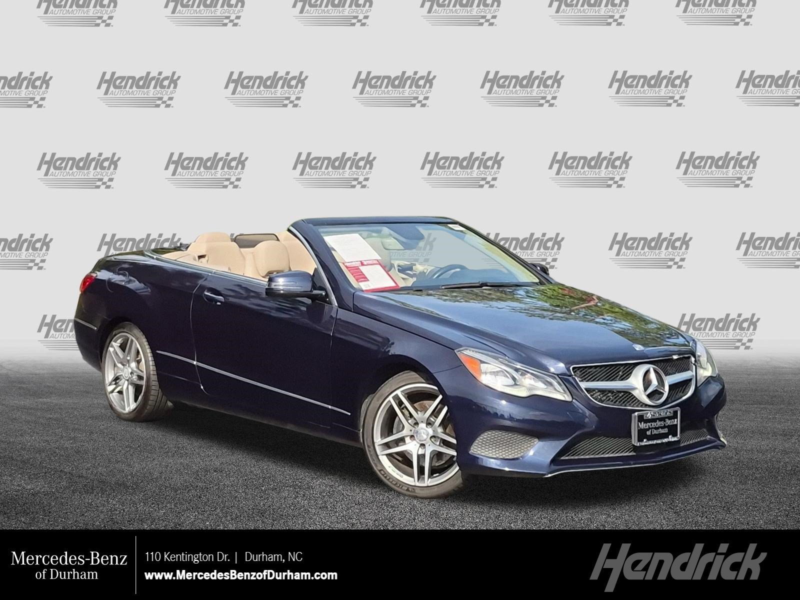 Certified 2015 Mercedes-Benz E 400 Cabriolet