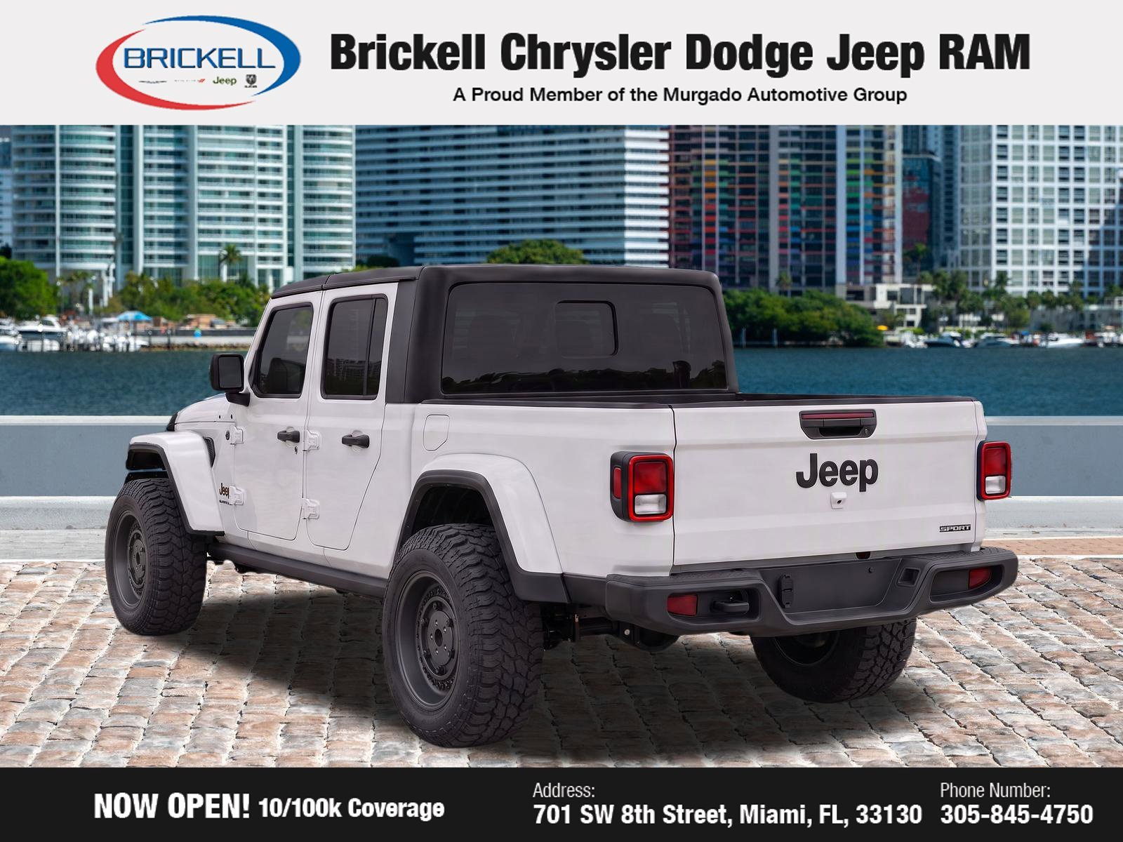 Used 2020 Jeep Gladiator Sport w/ Quick Order Package 24S AWD/4WD image 3
