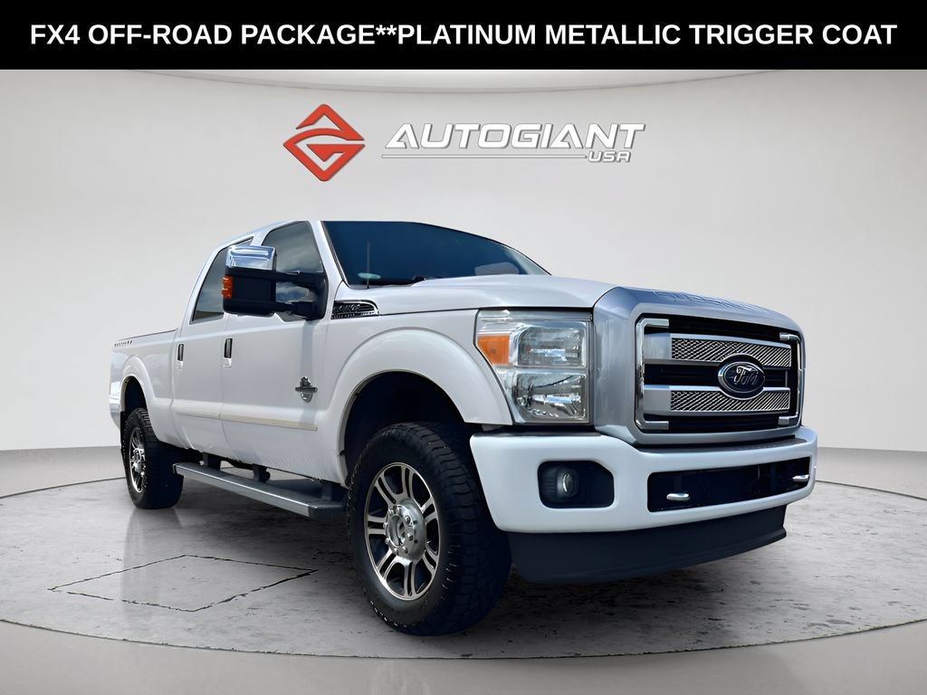 Used 2013 Ford F350 Platinum w/ FX4 Off Road Pkg AWD/4WD image 12