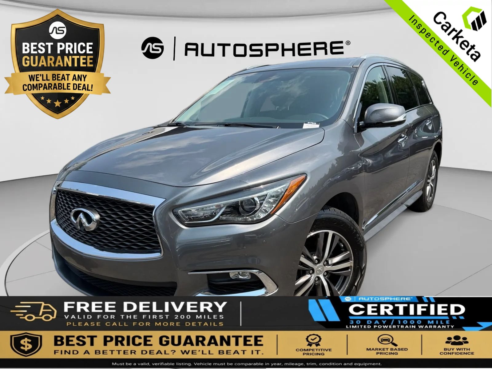 Used 2017 INFINITI QX60 Luxe w/ Premium Plus Package