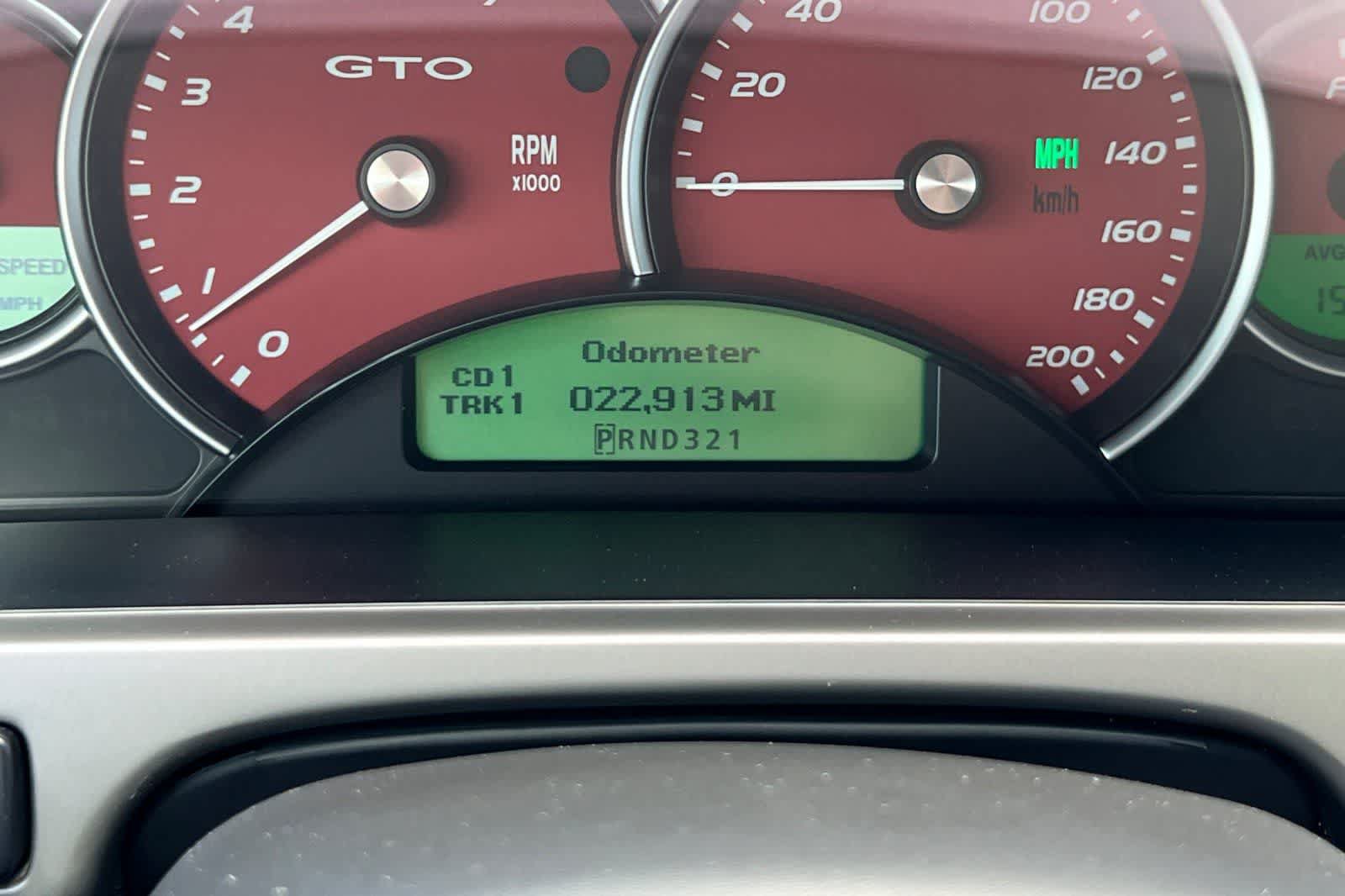 Used 2005 Pontiac GTO RWD image 24