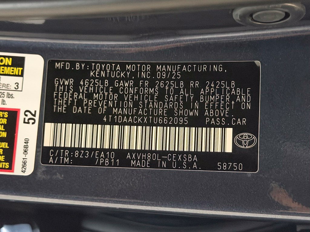 Used 2026 Toyota Camry SE w/ Convenience Package FWD image 27