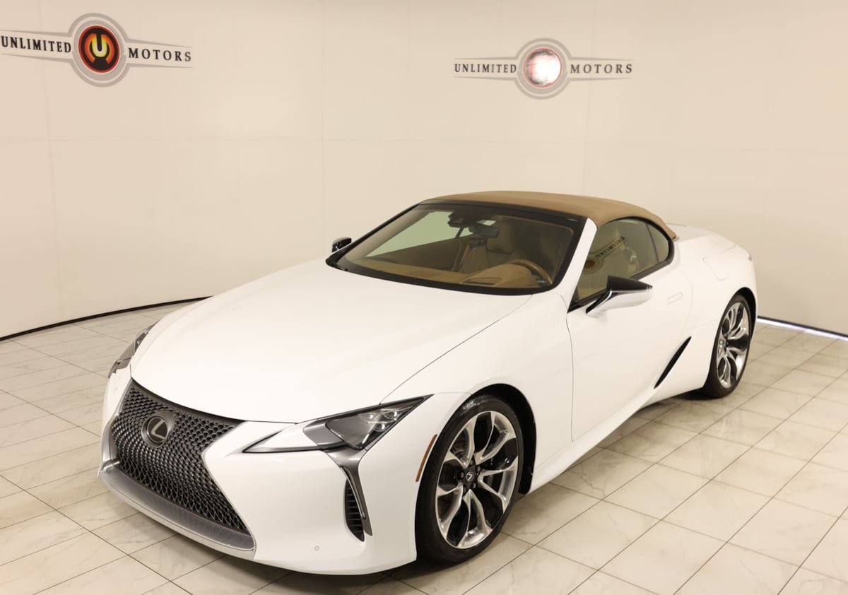 Used 2022 Lexus LC 500 Convertible w/ Touring Package RWD image 41