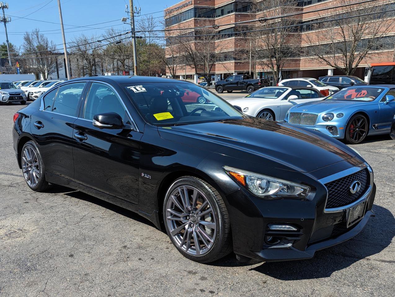 Used 2016 INFINITI Q50 Red Sport 400 image 5