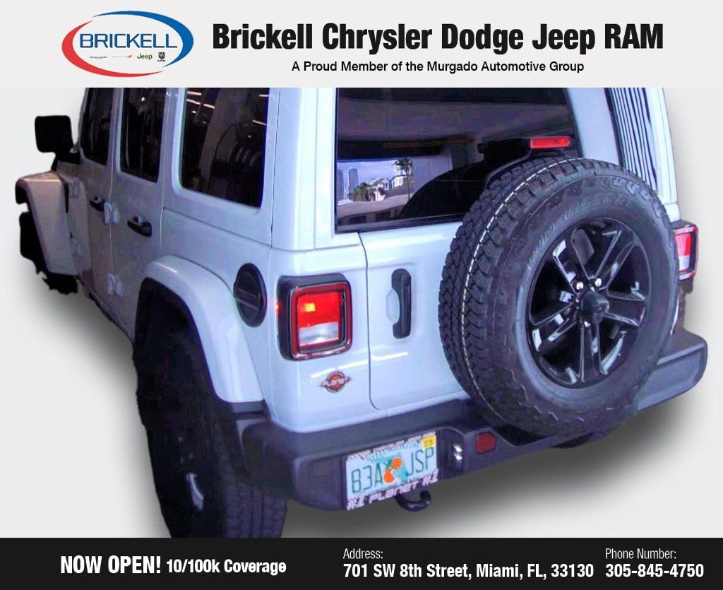 Used 2021 Jeep Wrangler Unlimited Sahara video 3
