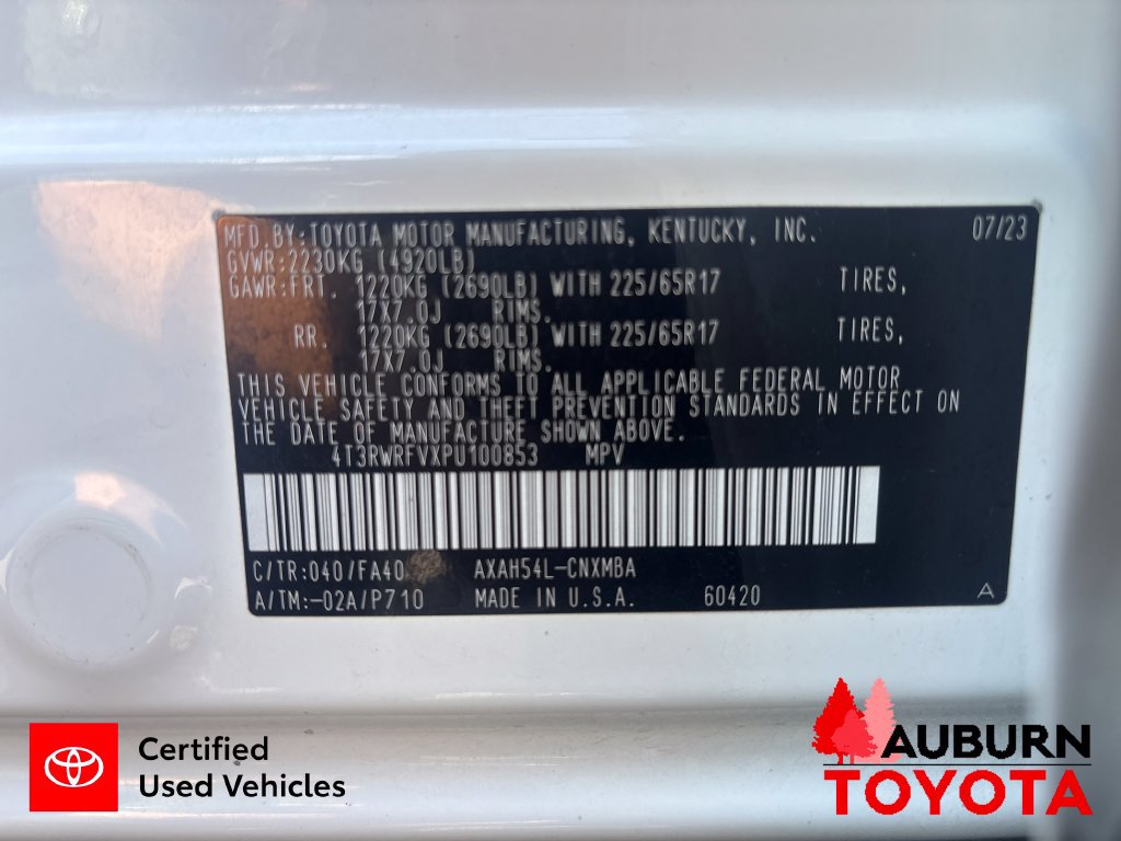 Certified 2023 Toyota RAV4 XLE w/ Convenience Package AWD/4WD image 24