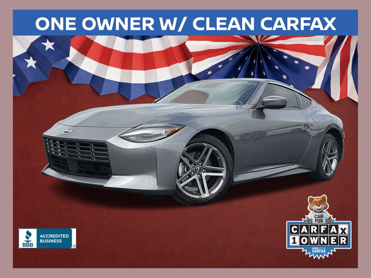 Certified 2025 Nissan Z Sport w/ Floor Mat Package RWD image 1