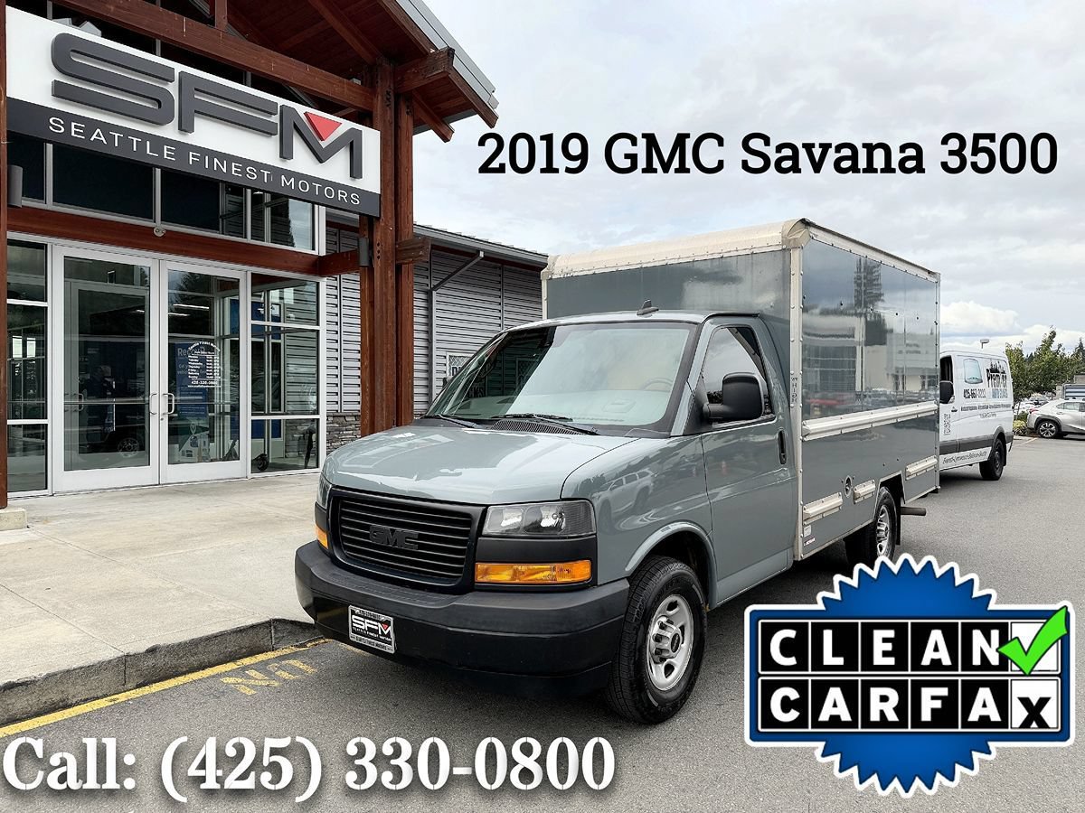 Used 2019 GMC Savana 3500 w/ Driver Convenience Package