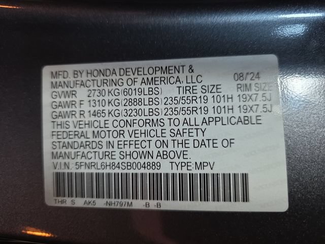 Used 2025 Honda Odyssey Touring image 37