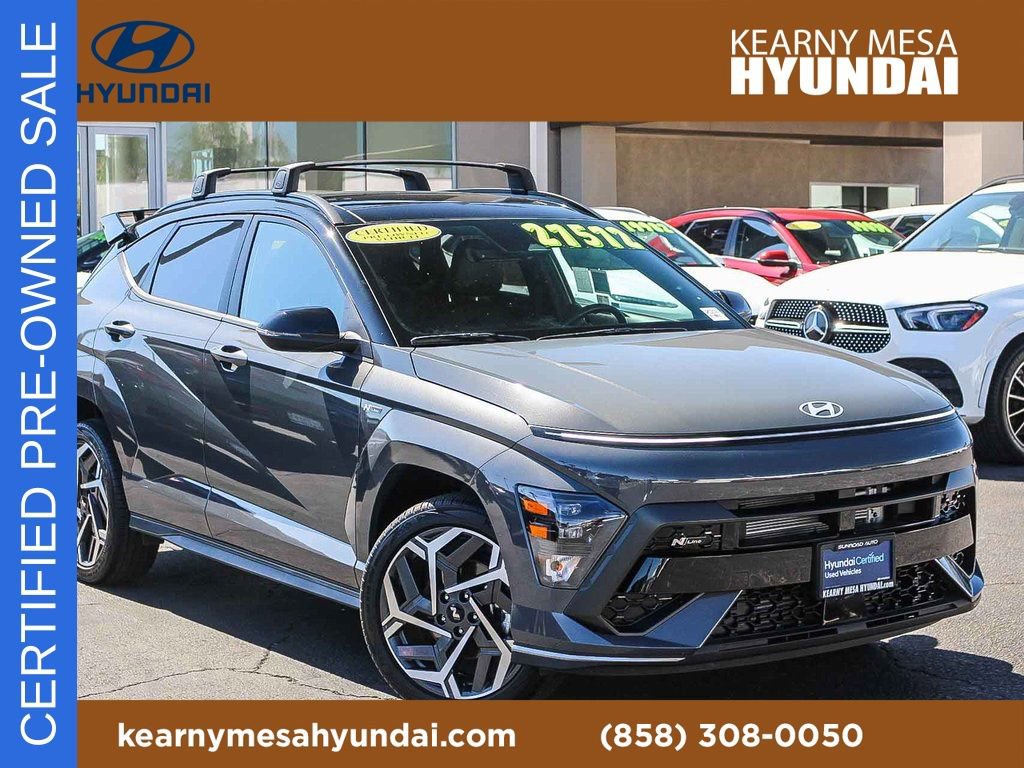 Certified 2025 Hyundai Kona N Line