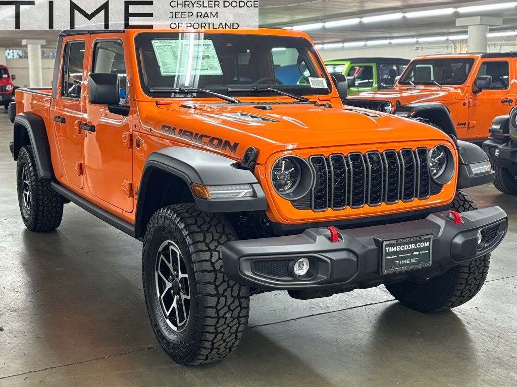 New 2025 Jeep Gladiator Rubicon w/ Safety Group