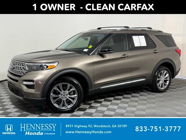 Used 2021 Ford Explorer Limited w/ Equipment Group 301A image 1