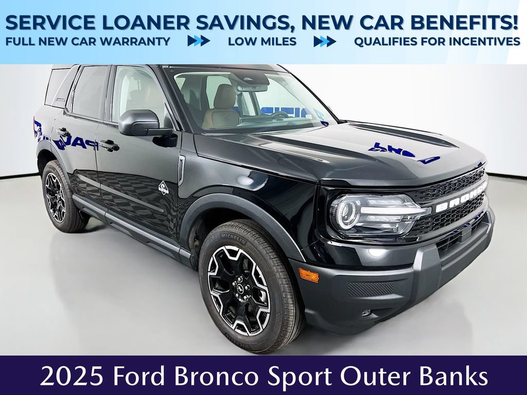 Used 2025 Ford Bronco Sport Outer Banks AWD/4WD video 1