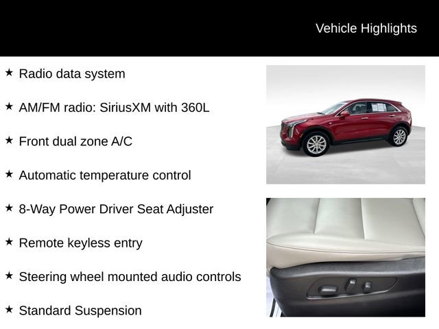 Certified 2023 Cadillac XT4 Luxury w/ Cold Weather Package image 16