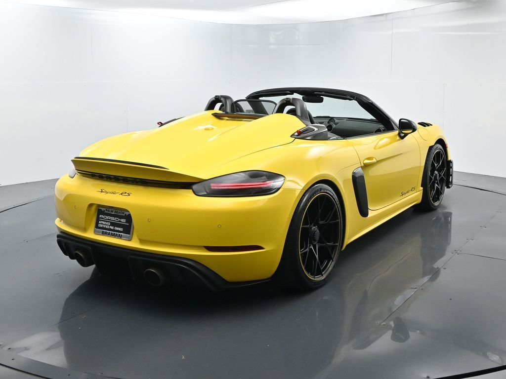 Certified 2024 Porsche 718 Boxster Spyder RS image 14