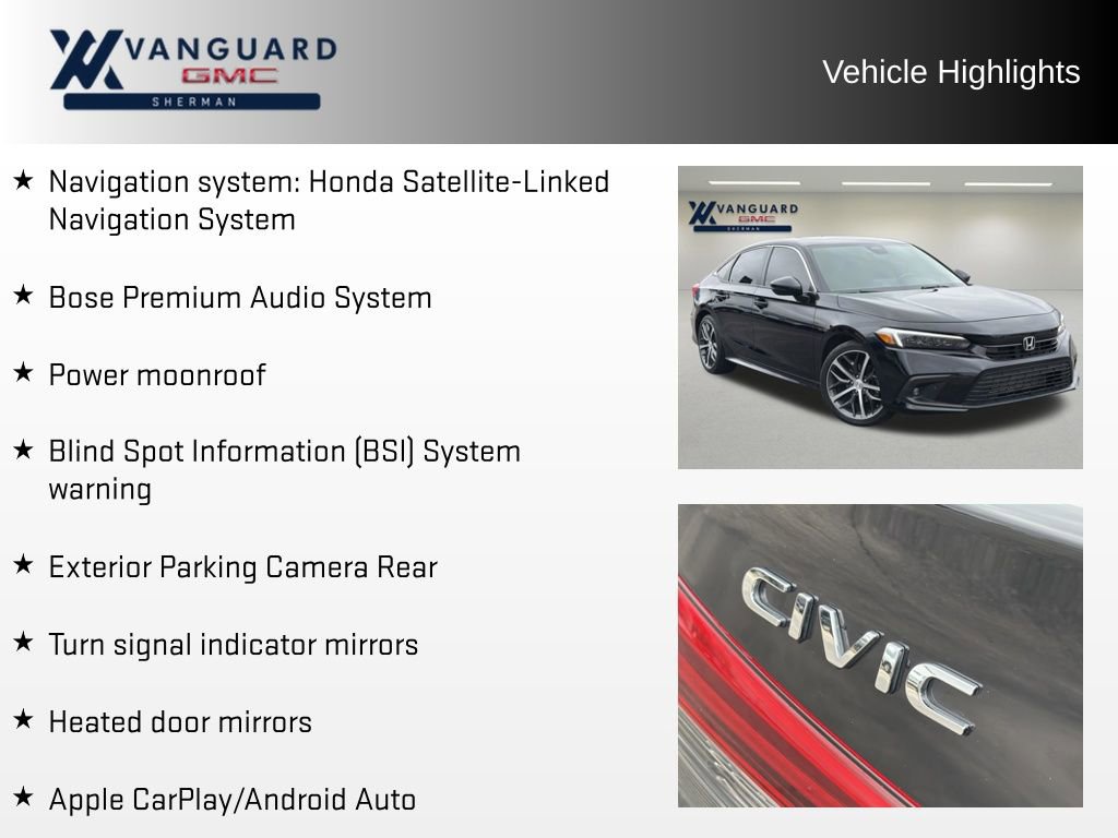 Used 2024 Honda Civic Touring image 5