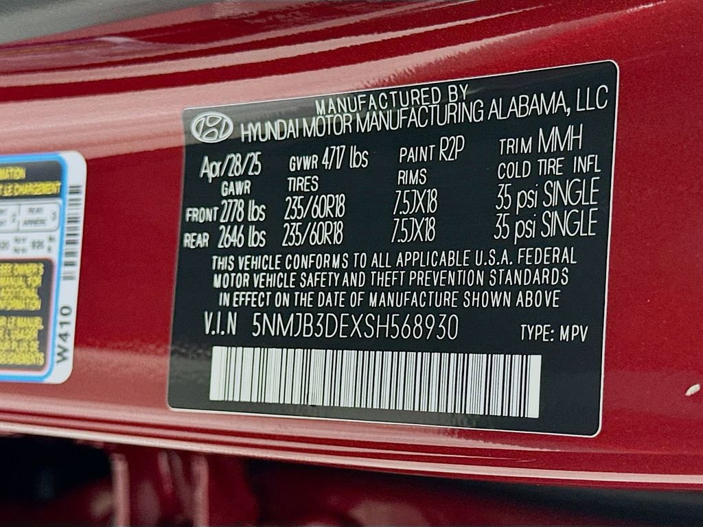 Certified 2025 Hyundai Tucson SEL image 31