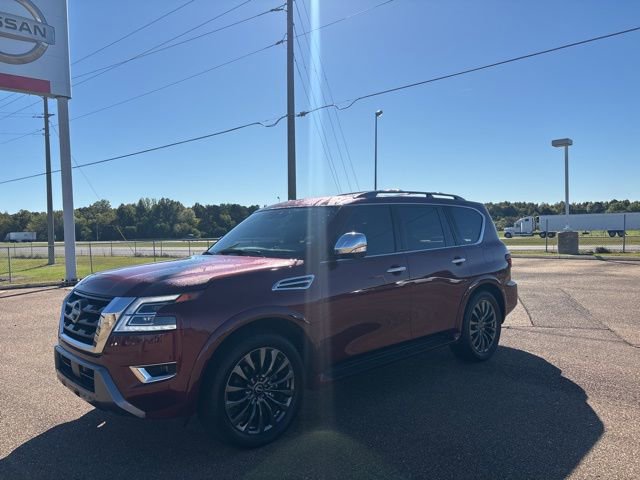 Certified 2024 Nissan Armada Platinum w/ Captain's Chairs Package