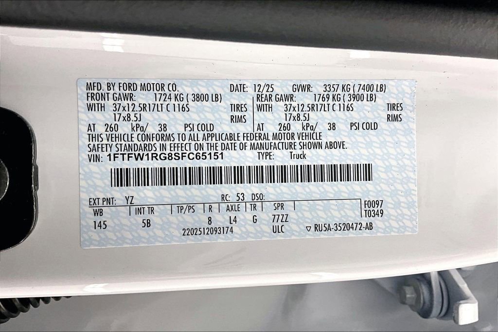 New 2025 Ford F150 Raptor image 8