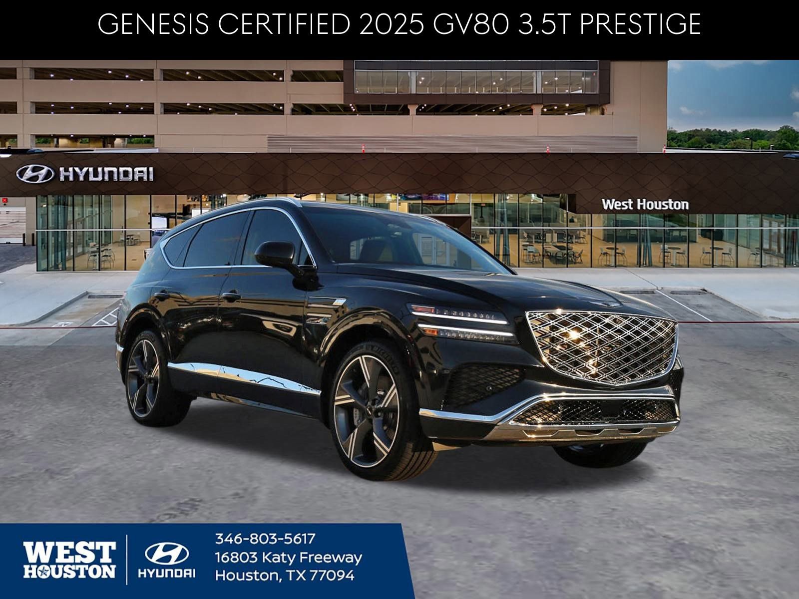 Used 2025 Genesis GV80 3.5T Prestige image 1