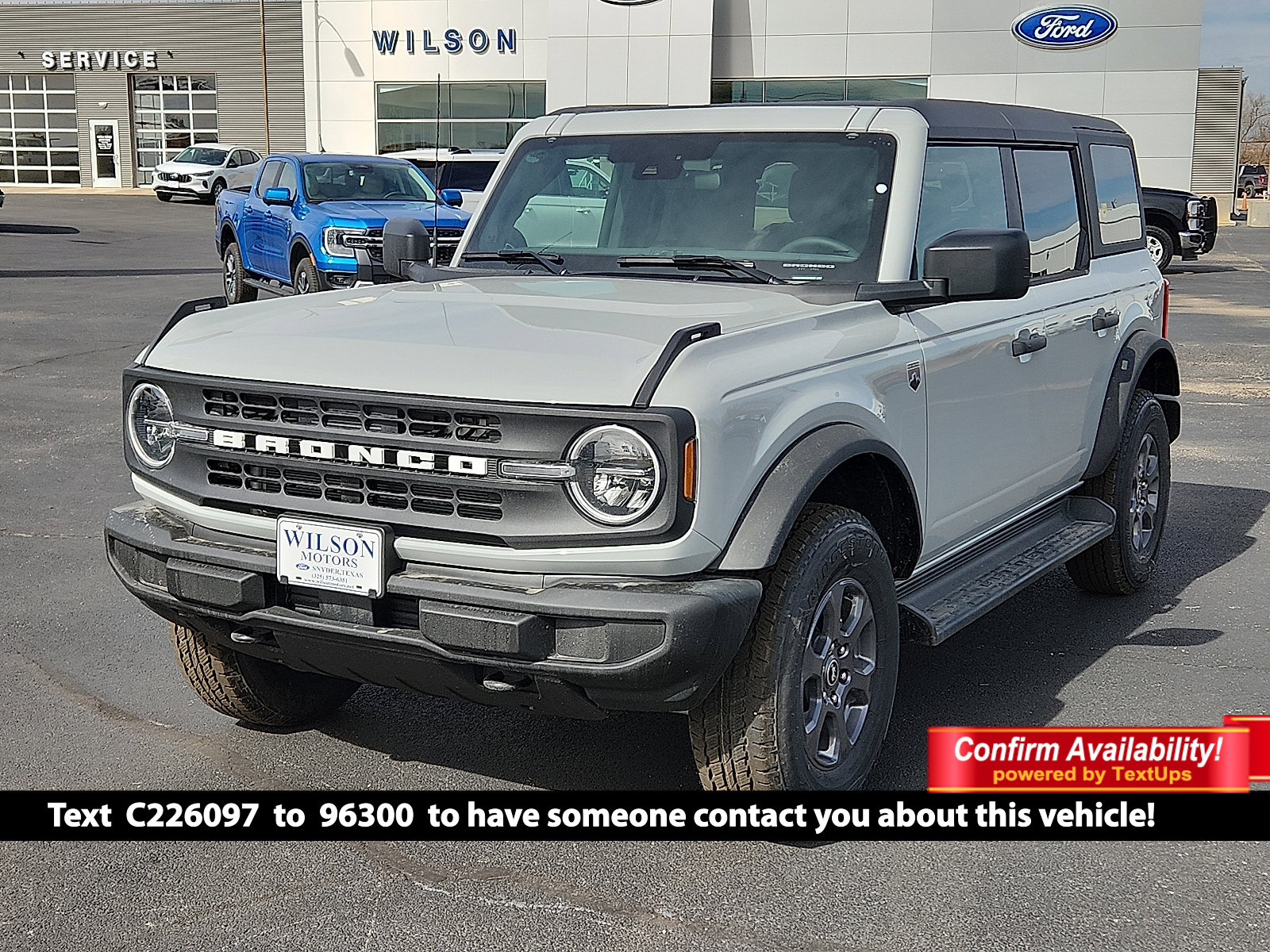 New 2026 Ford Bronco Big Bend